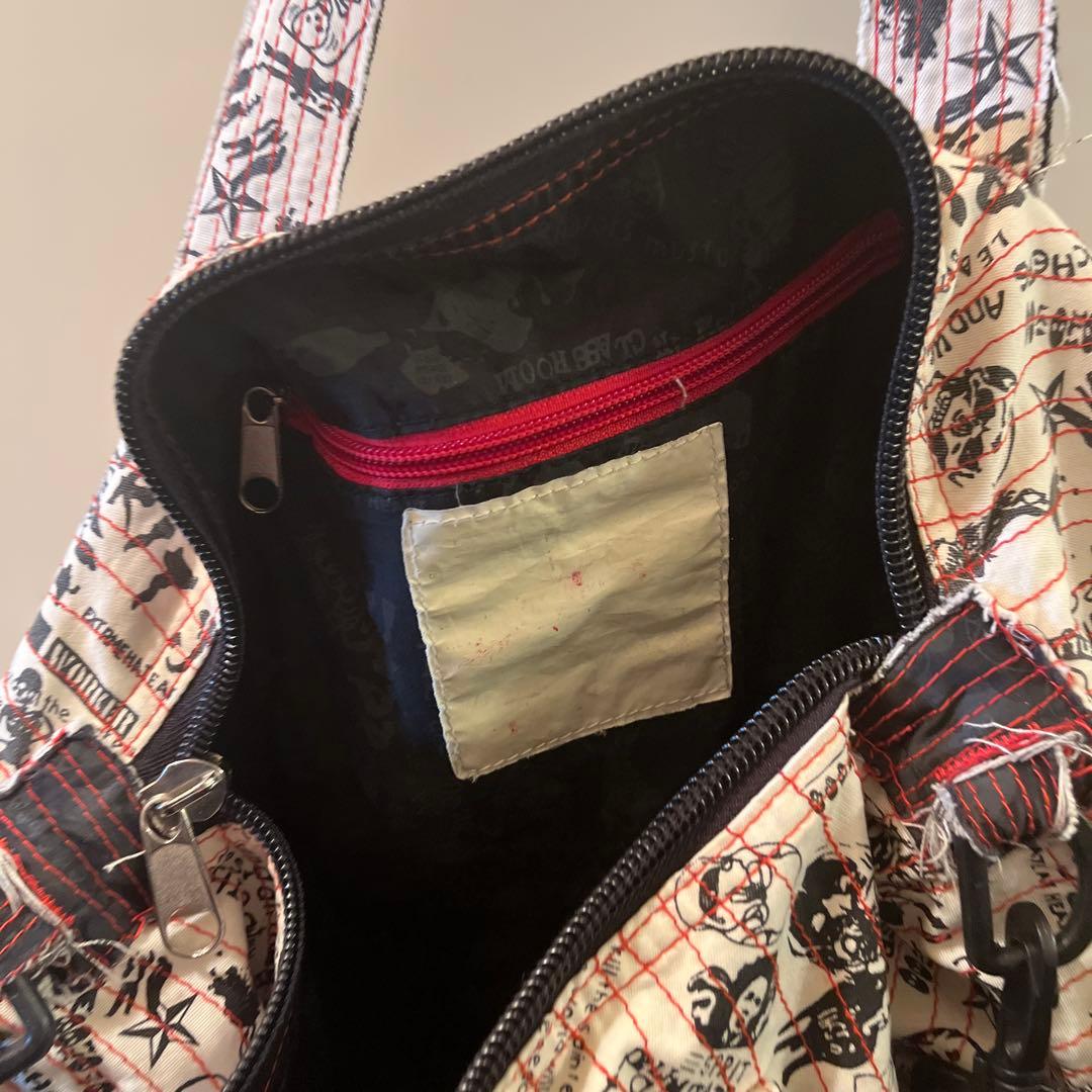 ESPRIT スカルプリント ボストンバッグ