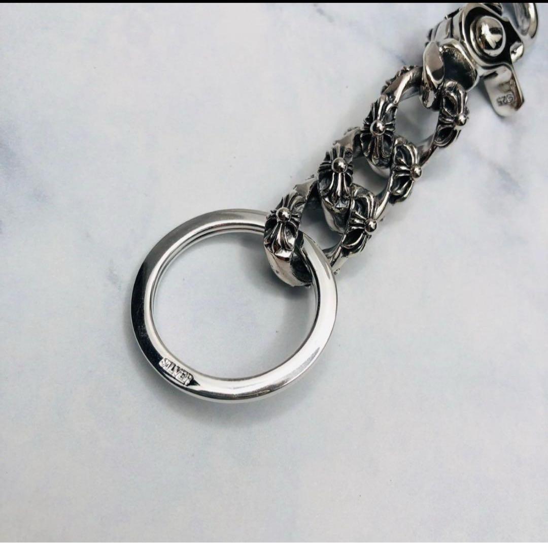 新品　シルバー925 キーリング　キーホルダー　匿名配送　２