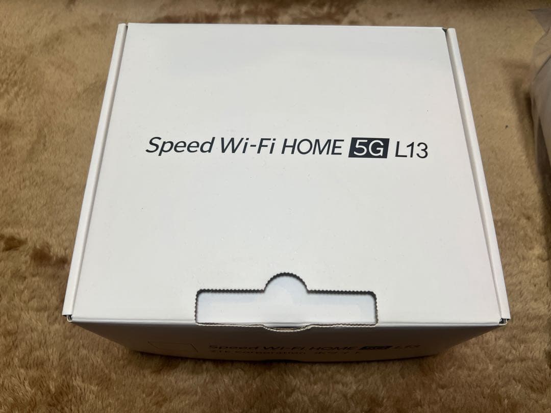 WiMAX Wi-Fi  5G L13 ホームルーター 中古