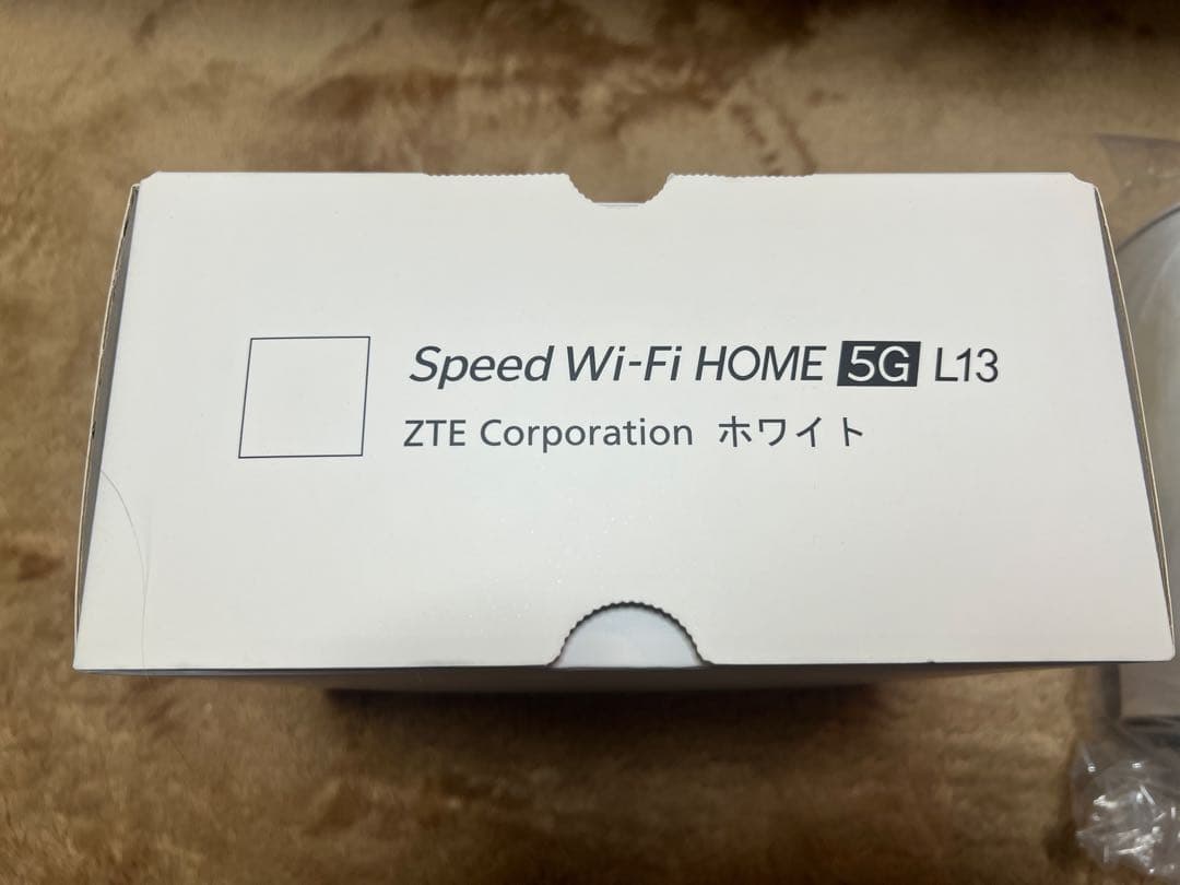 WiMAX Wi-Fi  5G L13 ホームルーター 中古