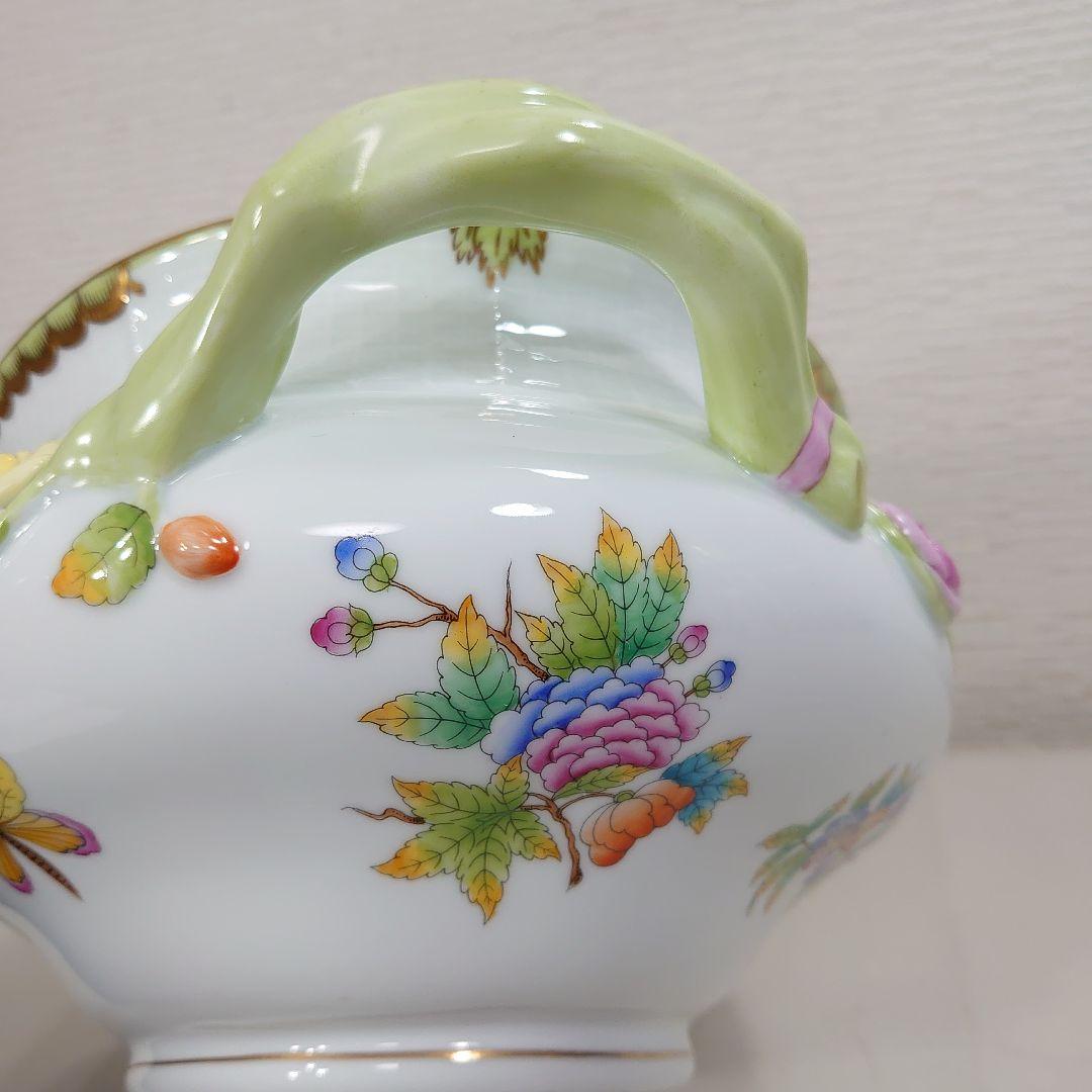 A*)様 ヘレンド ヴィクトリアブーケ チュリーン 大型 陶器 ボウル 蓋なし