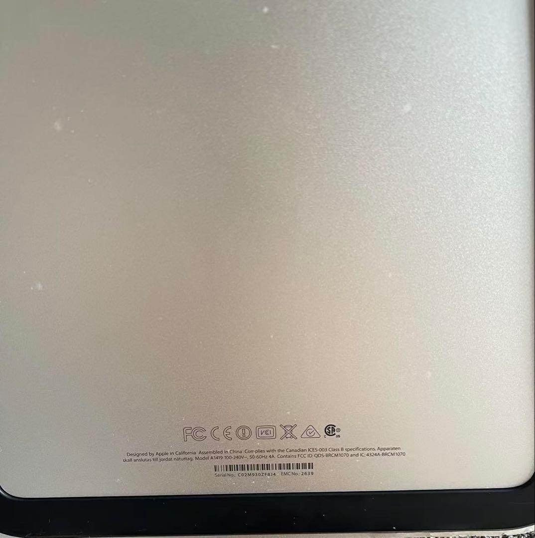 Apple iMac シルバー キーボード・マウス付属 27インチ