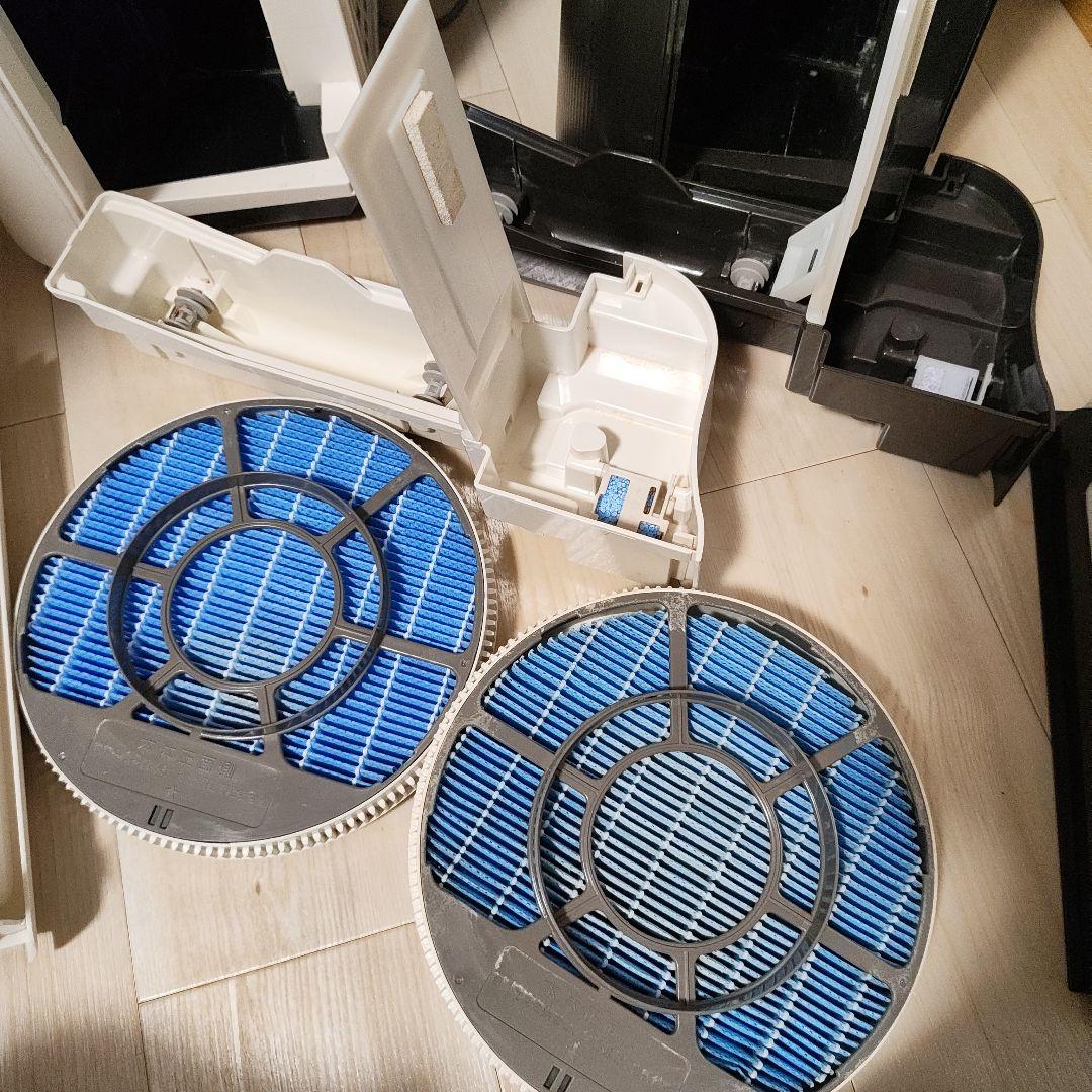 SHARP 空気清浄機 ホワイト ブラック 2台セット