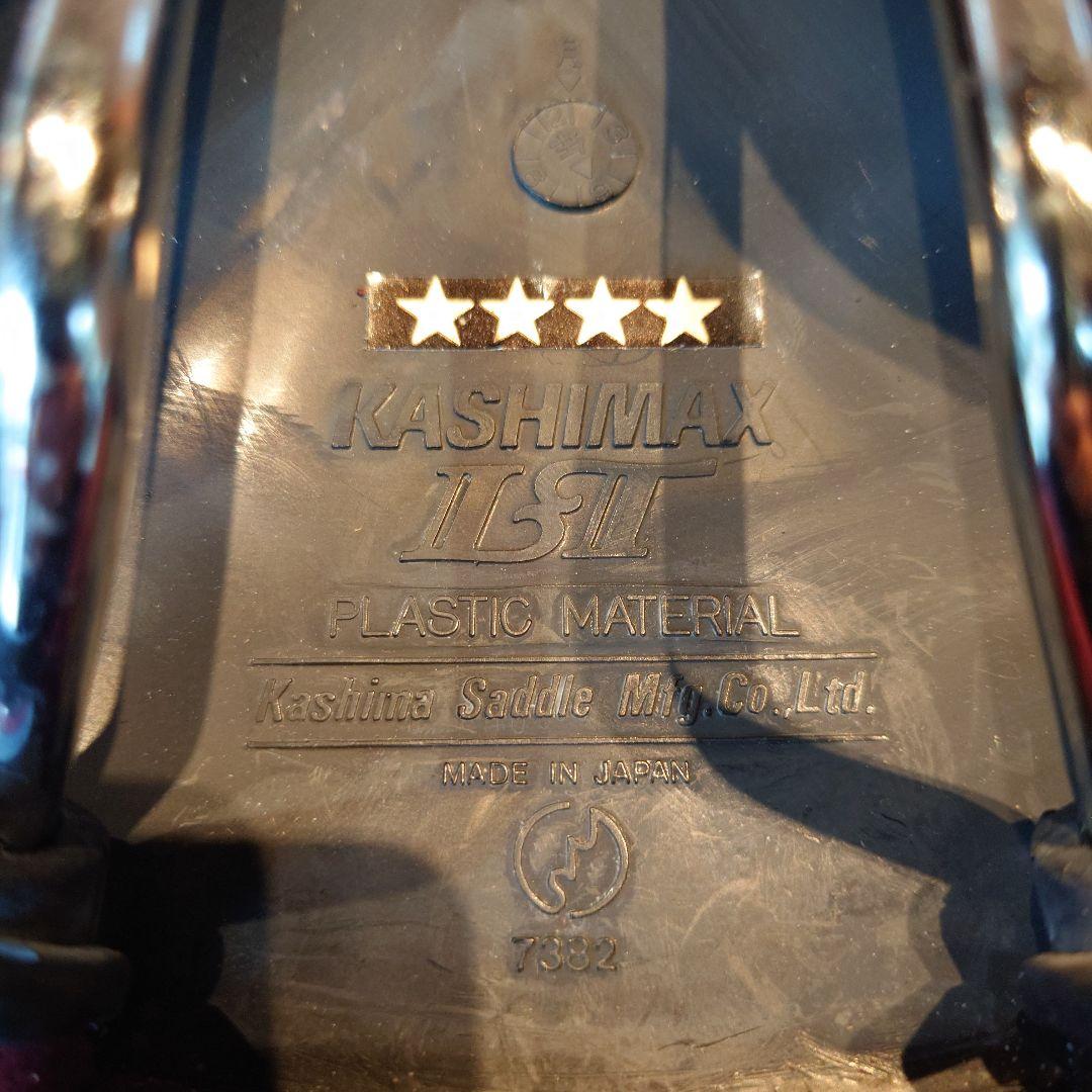 KASHIMAX ボルドーレッド バックスキンサドル 未使用品