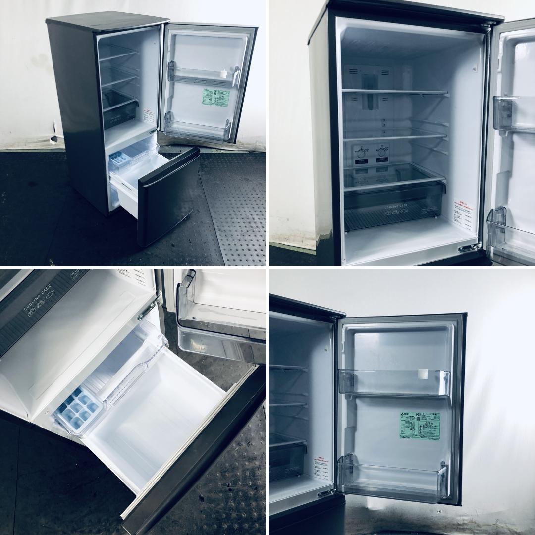 ★送料・設置無料★ 中古 2ドア冷蔵庫 三菱 (No.4354)