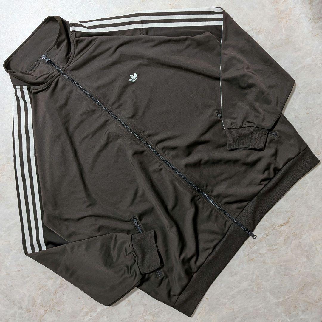 超希少⭐完売品アディダス ベッケンバウアートラックジャケット茶白3XL ソリュン