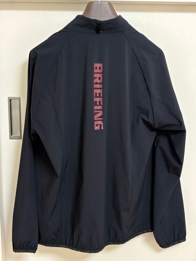未使用)ブリーフィング ゴルフ ウインドブルゾン メンズ サイズL ブラック