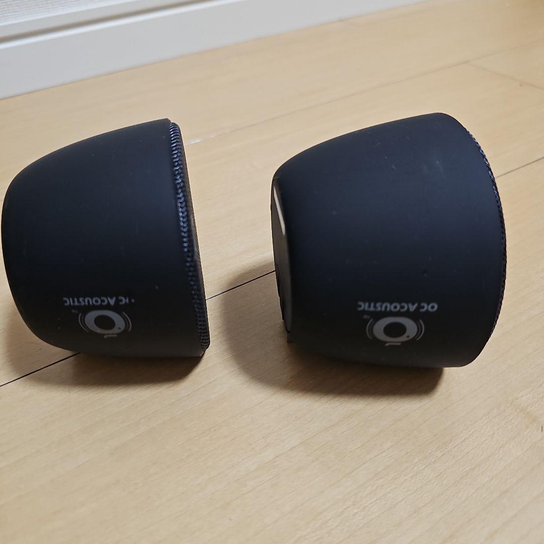 OC Acoustic ワイヤレススピーカー 黒 2個
