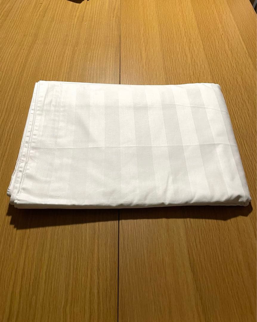 掛け布団カバー　コットン100% ストライプ　ホテル仕様　5枚　まとめ売り