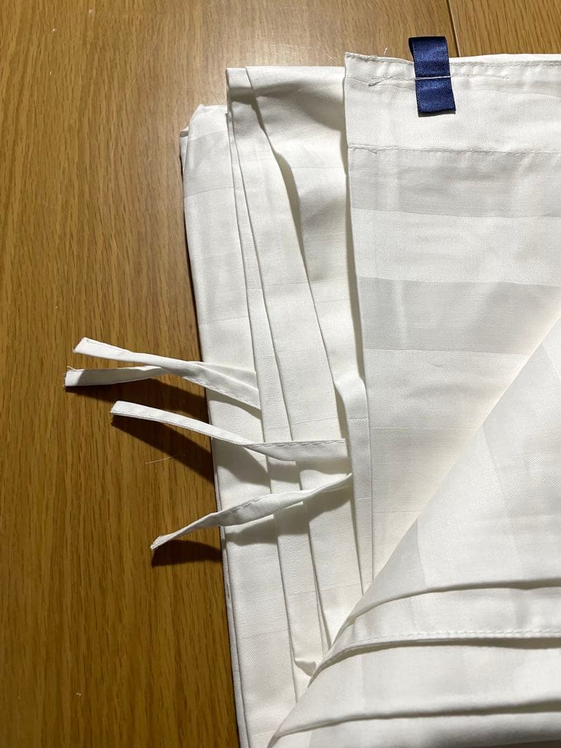 掛け布団カバー　コットン100% ストライプ　ホテル仕様　5枚　まとめ売り