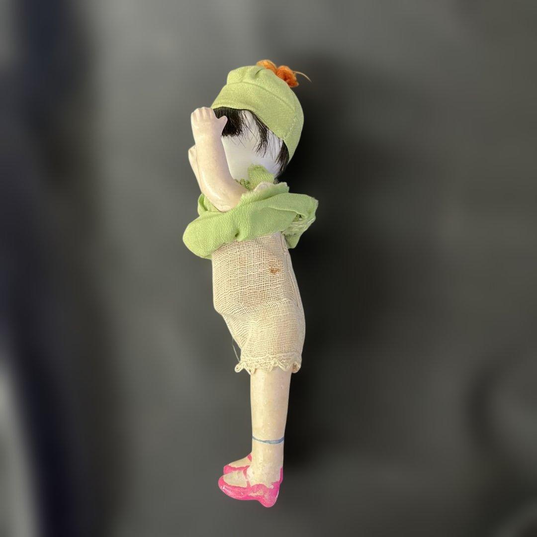 サクラビスクドール　アンティーク　大正ロマン　市松人形　人形 サクラビスク