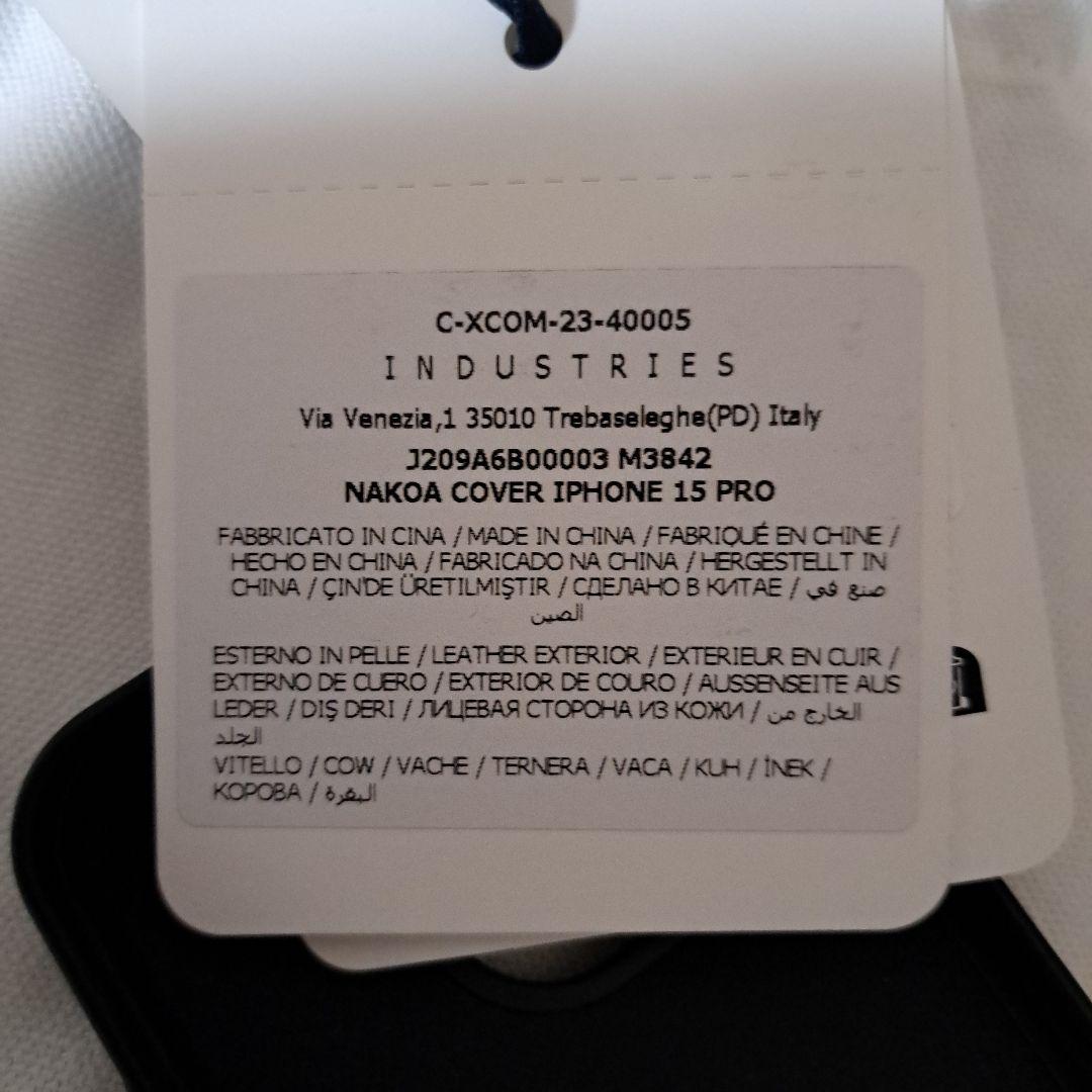 【新品/未使用】MONCLER スマートフォンケース iPhone15Pro用