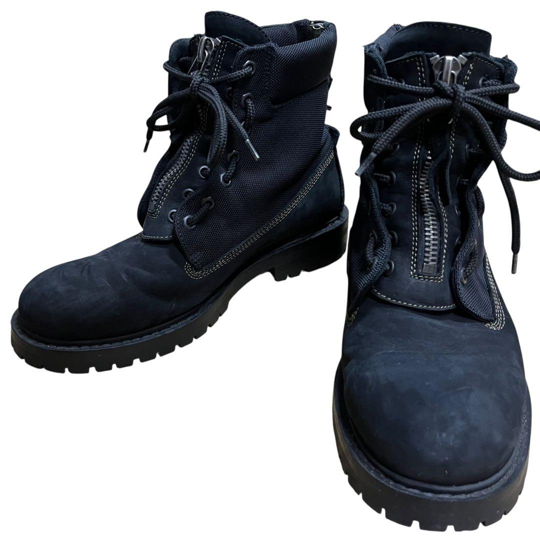 田中 野夫⭐️希少モデル⭐️ ザラサープラス コンバットブーツ 黒 レザー本革
