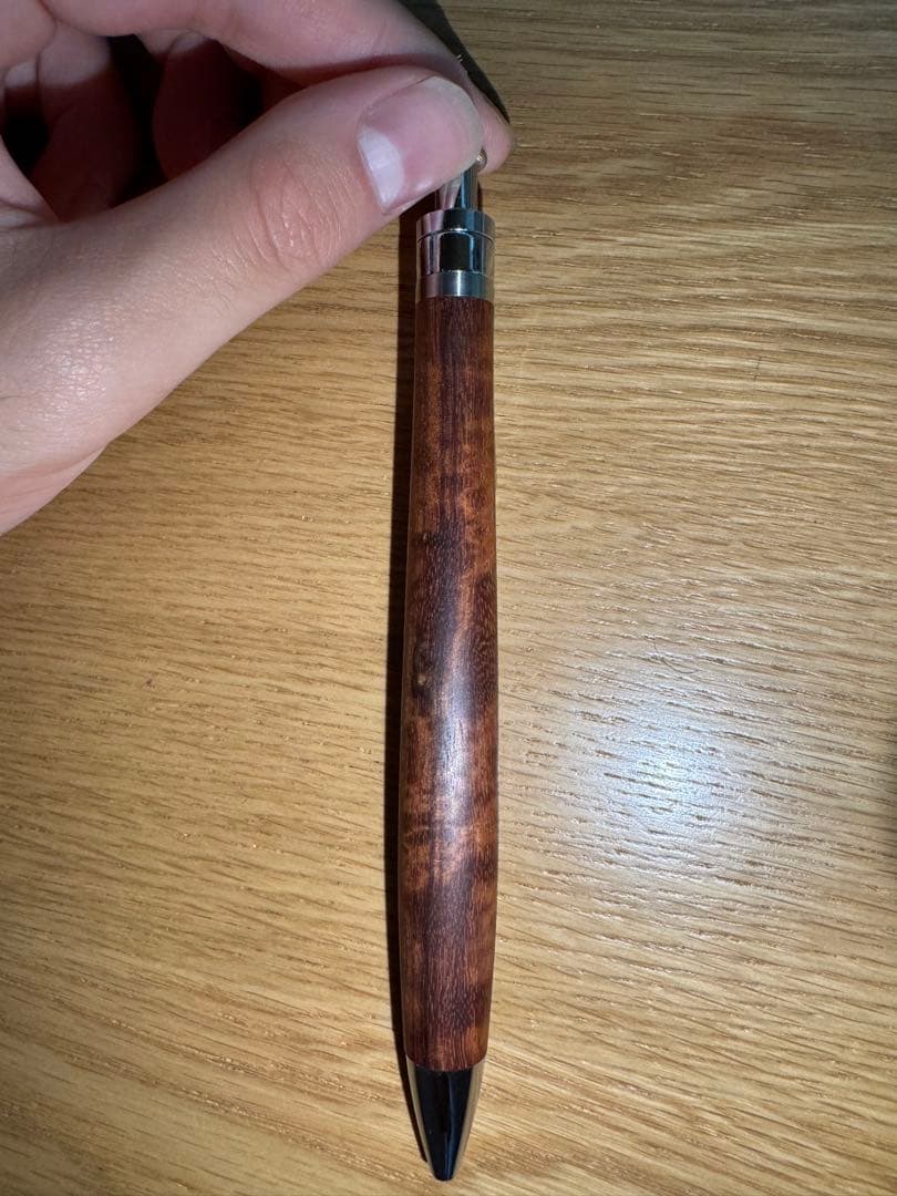 bucchi20 工房楔ルーチェペン　紫檀縮み杢