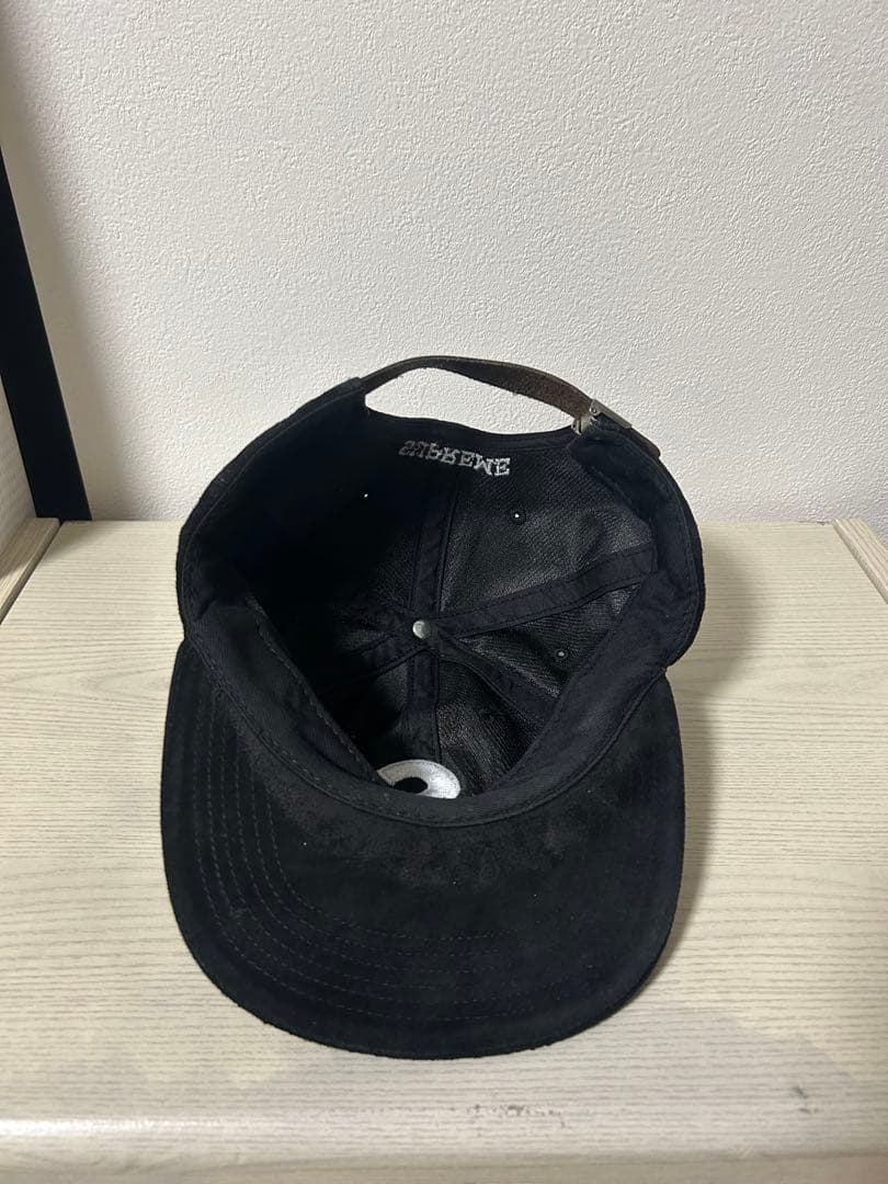 【最終値下げ‼️】SUPREME 黒キャップ Sロゴ