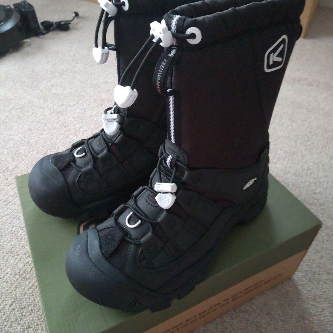 キーン　ブーツ　シューズ　黒　23.5　新品　訳あり