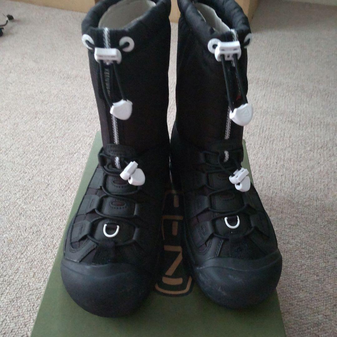 キーン　ブーツ　シューズ　黒　23.5　新品　訳あり