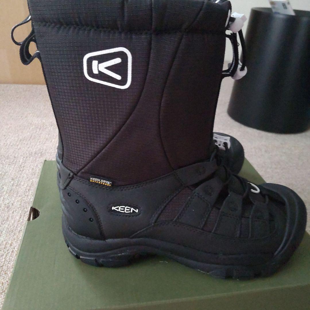 キーン　ブーツ　シューズ　黒　23.5　新品　訳あり