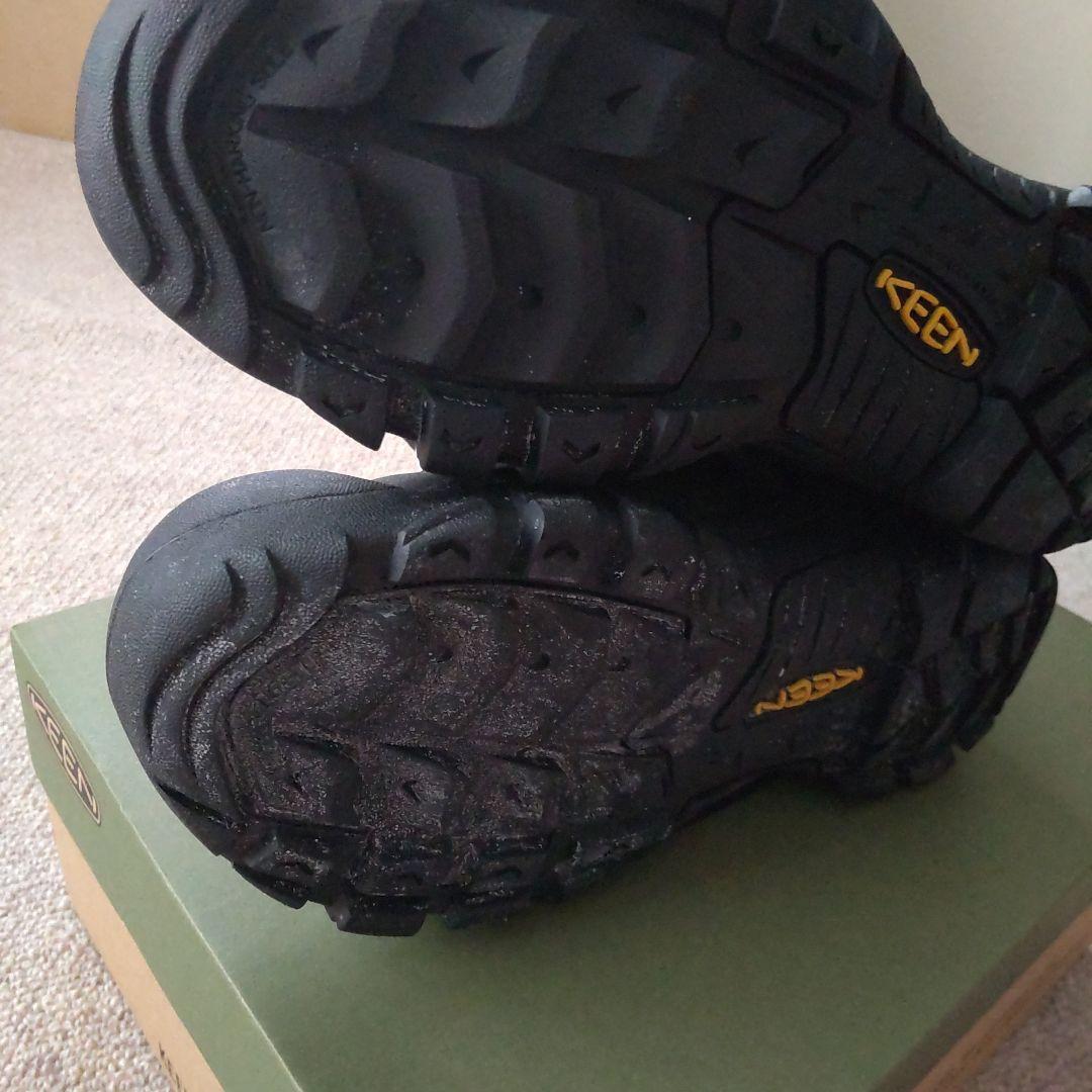 キーン　ブーツ　シューズ　黒　23.5　新品　訳あり