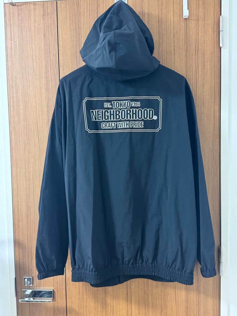 NEIGHBORHOOD ネイバーフッド　黒　XL ナイロン　パーカー