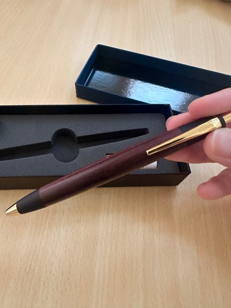 【超特価】野原工芸 キングウッドボールペン