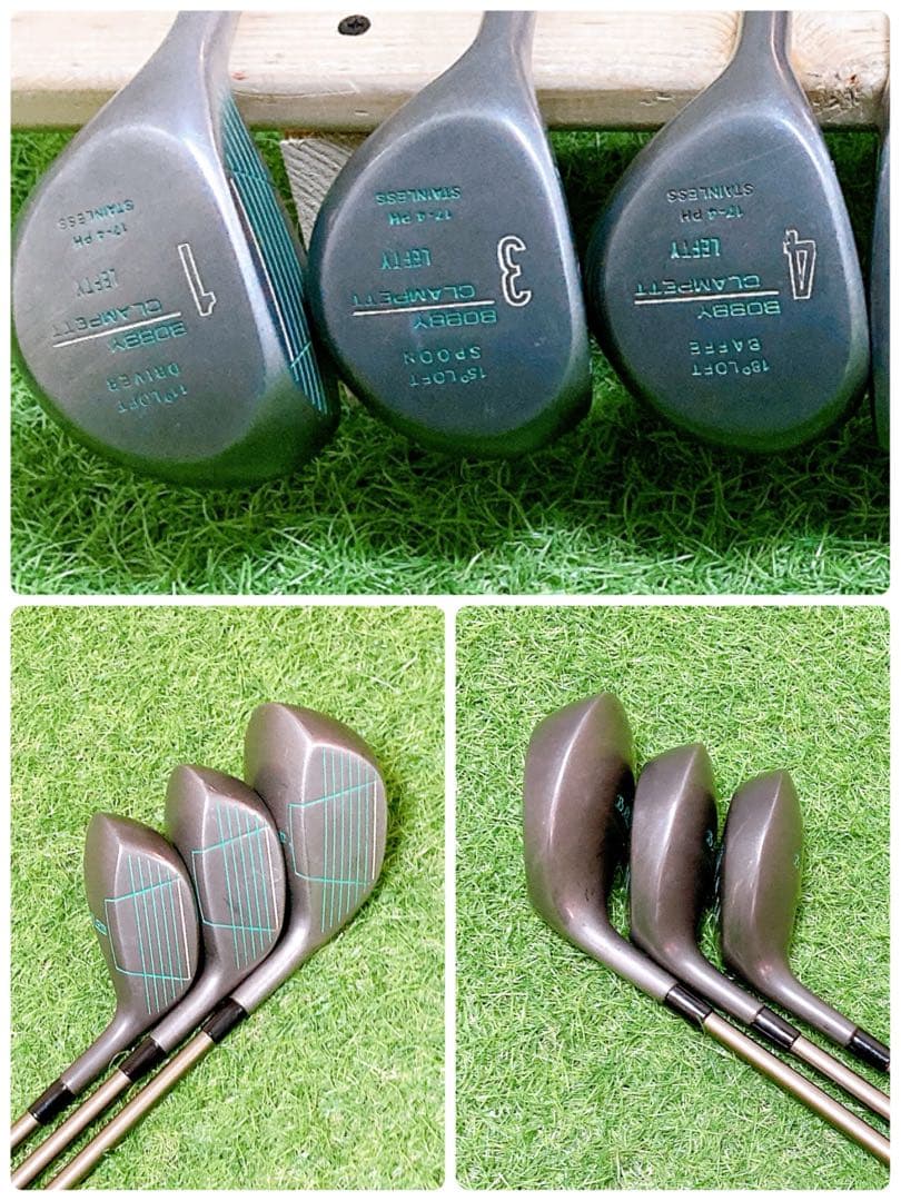 M7 レフティー　アディダス　初心者オススメ　左利きメンズセット　12本