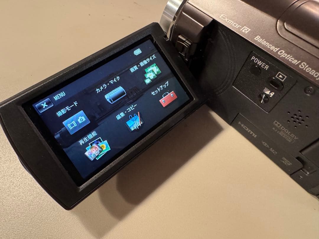 SONY ビデオカメラ Handycam CX535 60倍ズーム