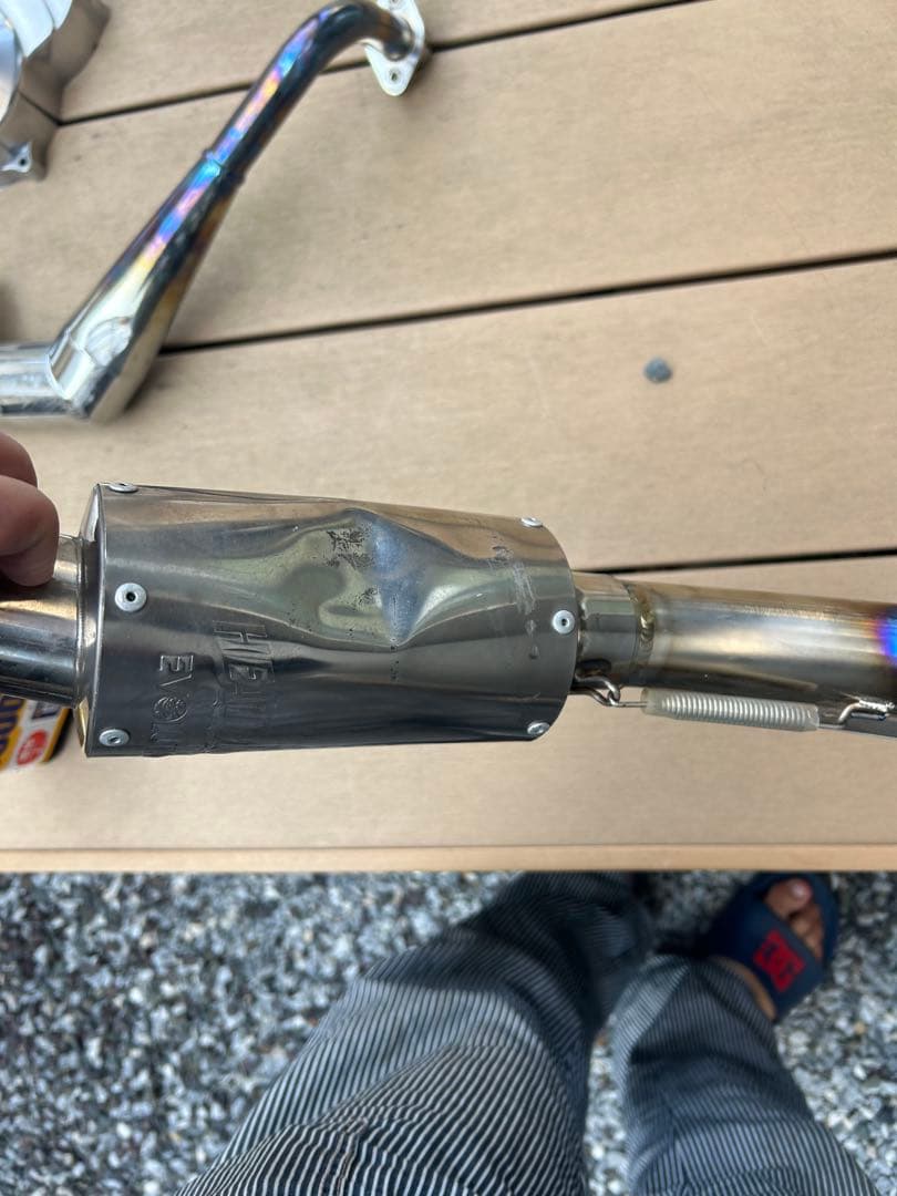 オーニシヒートマジック　モンキー　アップマフラー