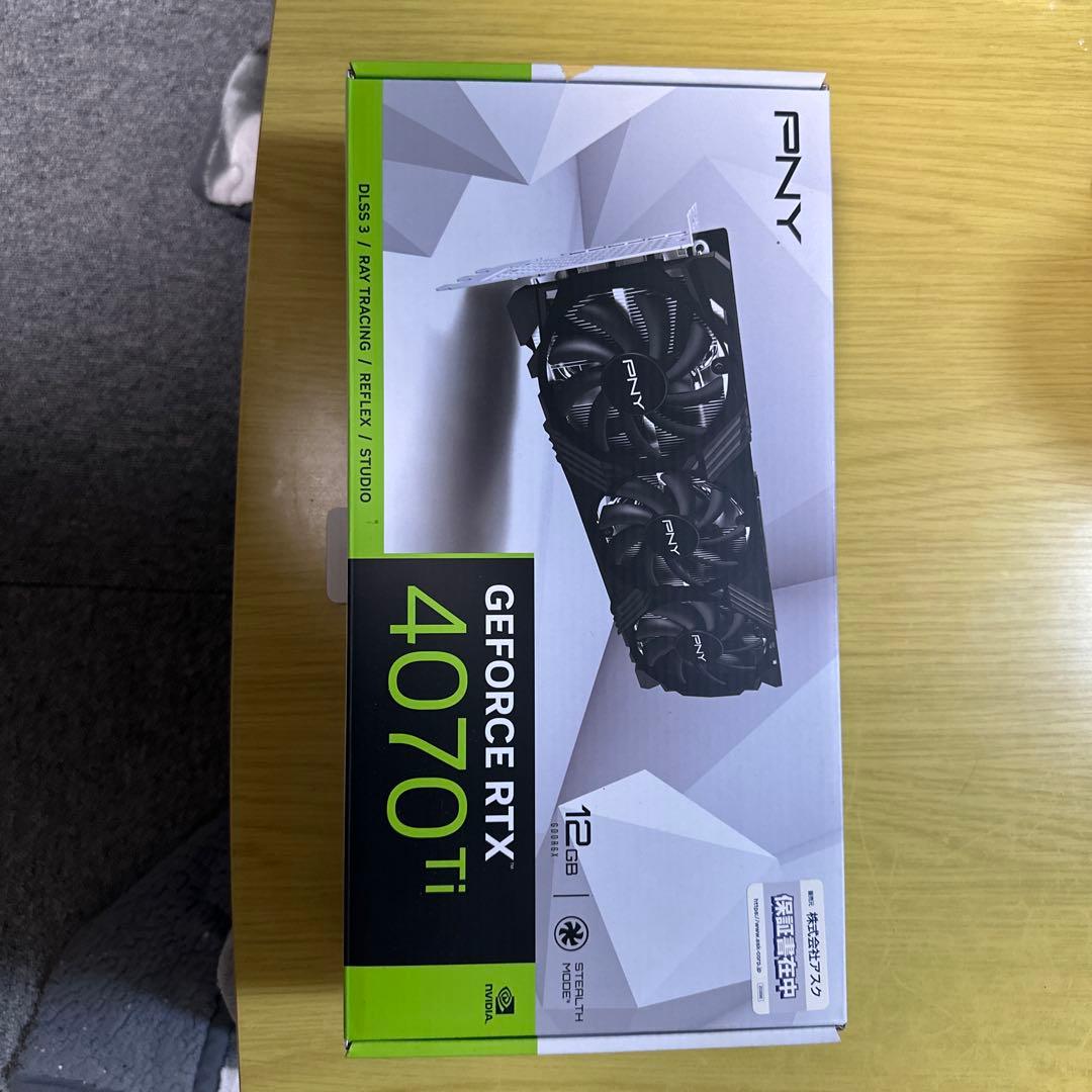 グラフィックボード・グラボ・ビデオカード PNY GeForce RTX4070ti
