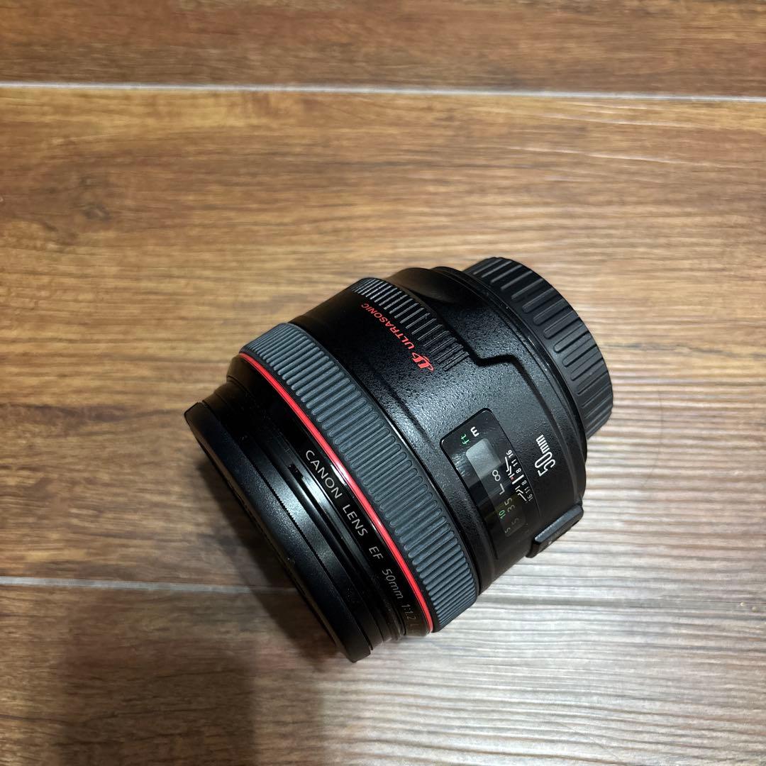 Canon EF 50mm f/1.2 L USM レンズ　フィルター3点付き