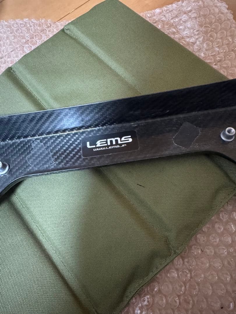 LEMS カーボンフロントナンバーベース　IS-F 20 IS レクサス