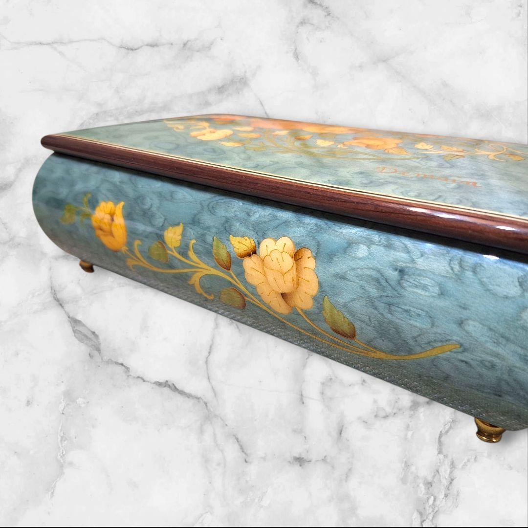 Demain イタリア製 象嵌オルゴールBOX ボレロ 高級ジュエリーケース