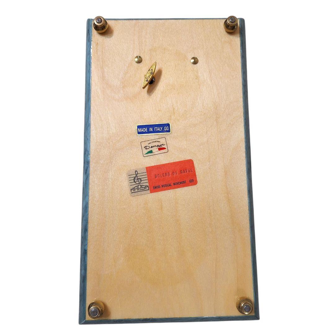 Demain イタリア製 象嵌オルゴールBOX ボレロ 高級ジュエリーケース