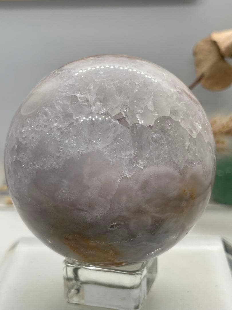 ポンポン様9【1966】 ピンクアメジスト スフィア