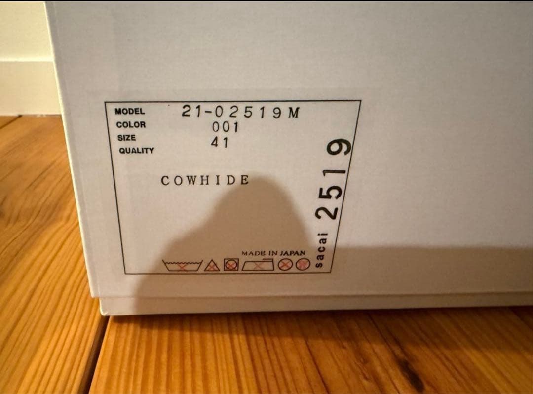 sacai ローファー　41