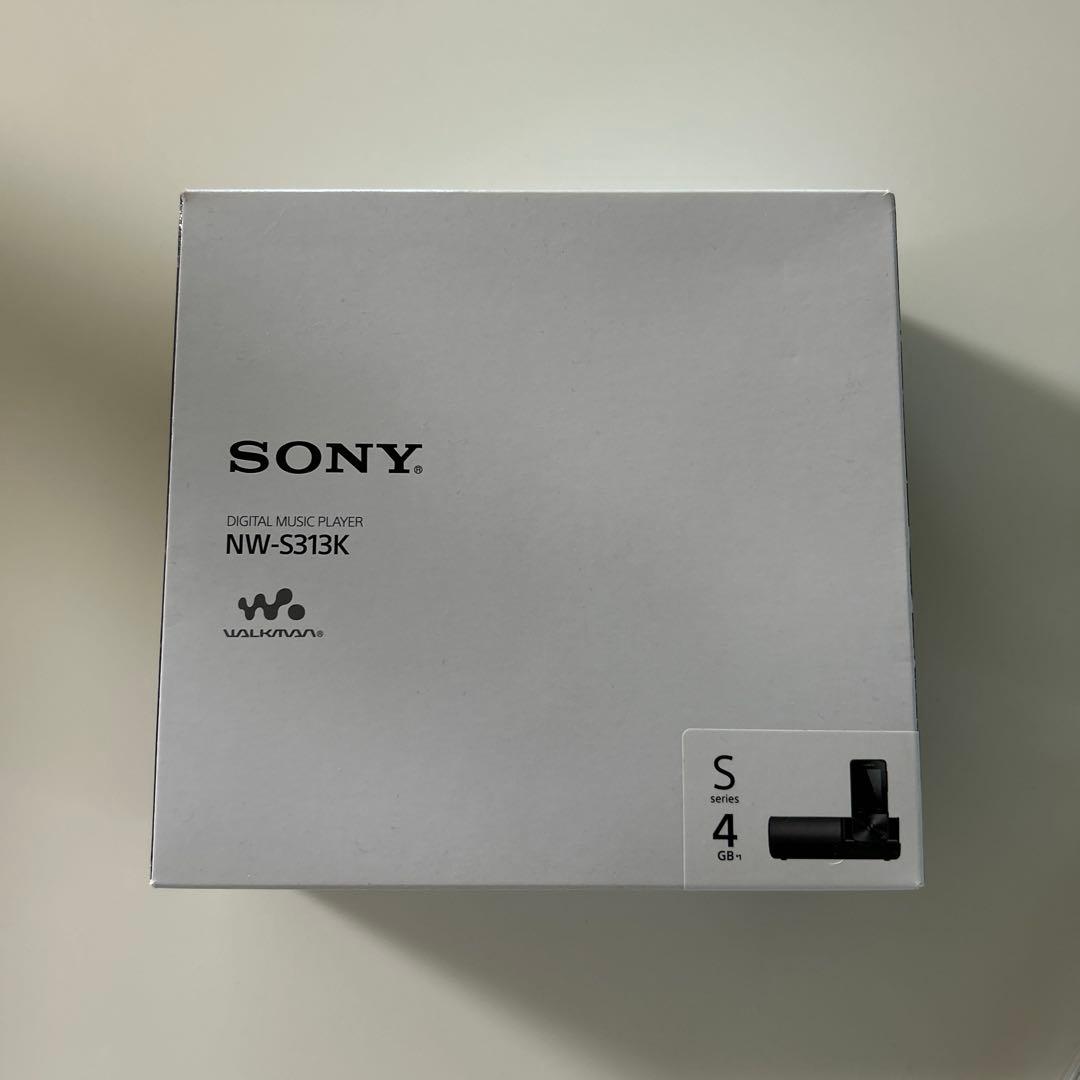 SONY ウォークマン WALKMAN NW-S313K Sシリーズ ブラック