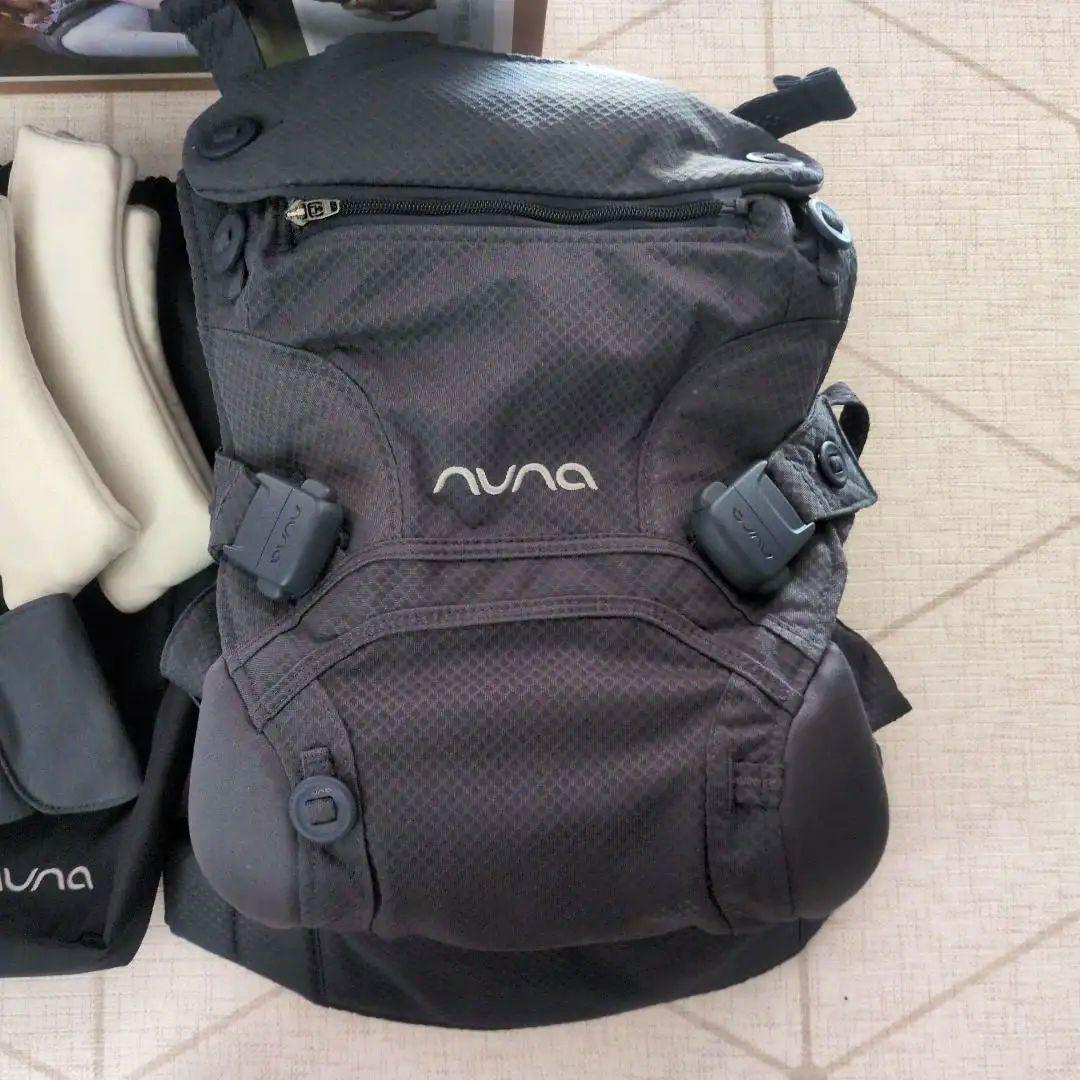 2025年10月新品購入★ヌナ★カドルクリック★抱っこ紐 ネイビー デニム