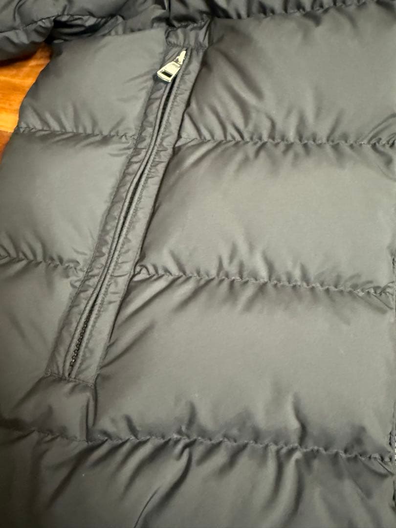 【美品】モンクレール　ダウンジャケット　カーデーレ　ブラック