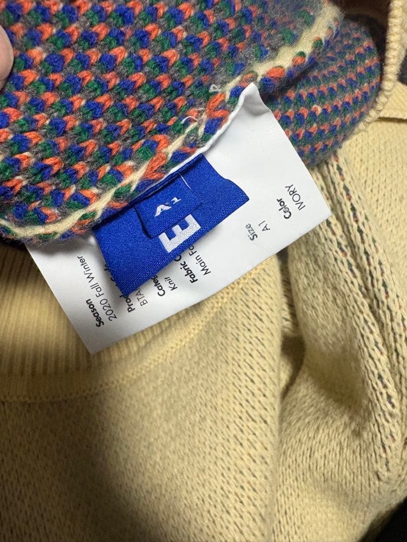 adererror 2020-2021aw ニット