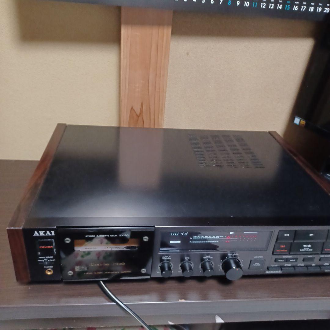 AKAI STEREO CASSETTE DECK GX-93 カセットデッキ