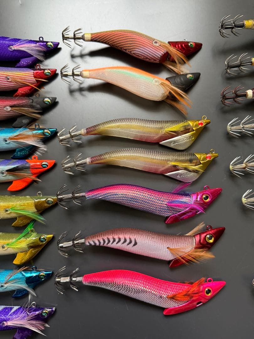 ティップラン用エギ　24本セット ダイワ　シマノ　バレーヒル