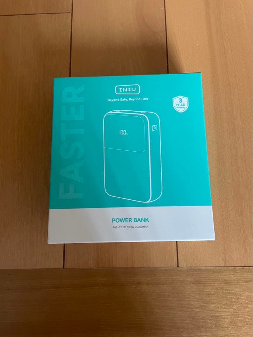 INIU Power Bank P63-E1 モバイルバッテリー