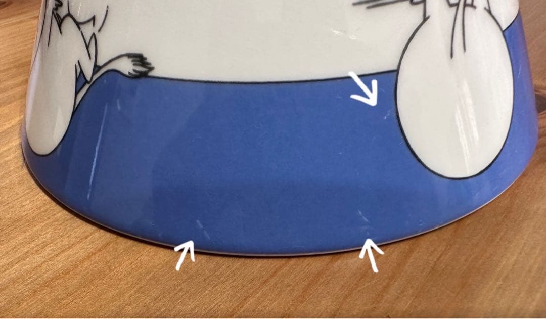 ARABIA MOOMIN 王冠旧ロゴ ボウル5点セット