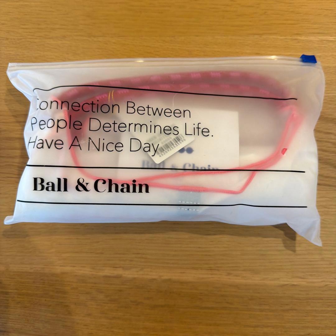 新品未使用⭐︎ボールアンドチェーン　フェイラーコラボ　Lサイズ