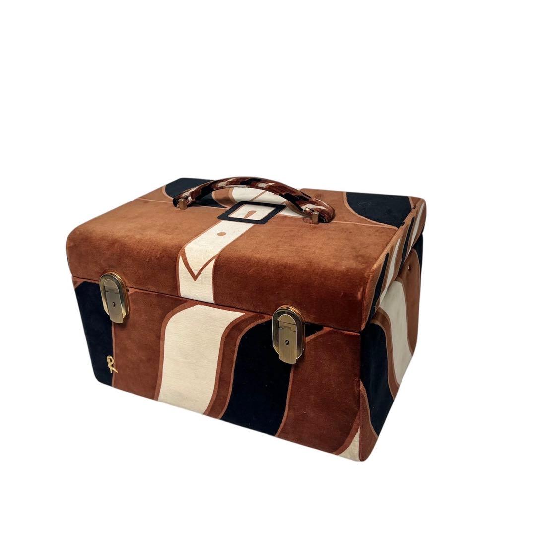 【希少品・美品】ロベルタディカメリーノバニティバッグ/コスメボックス