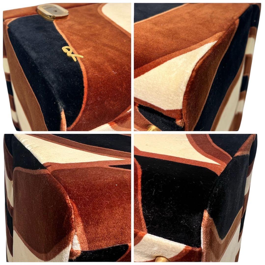 【希少品・美品】ロベルタディカメリーノバニティバッグ/コスメボックス