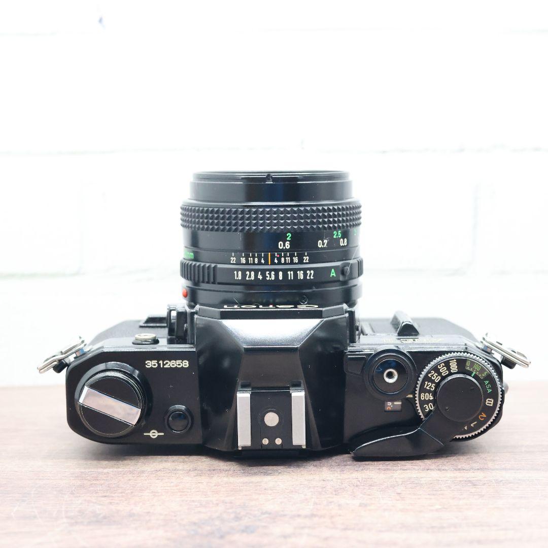 【完動品】Canon AE-1 black / New FD 50mm F1.8