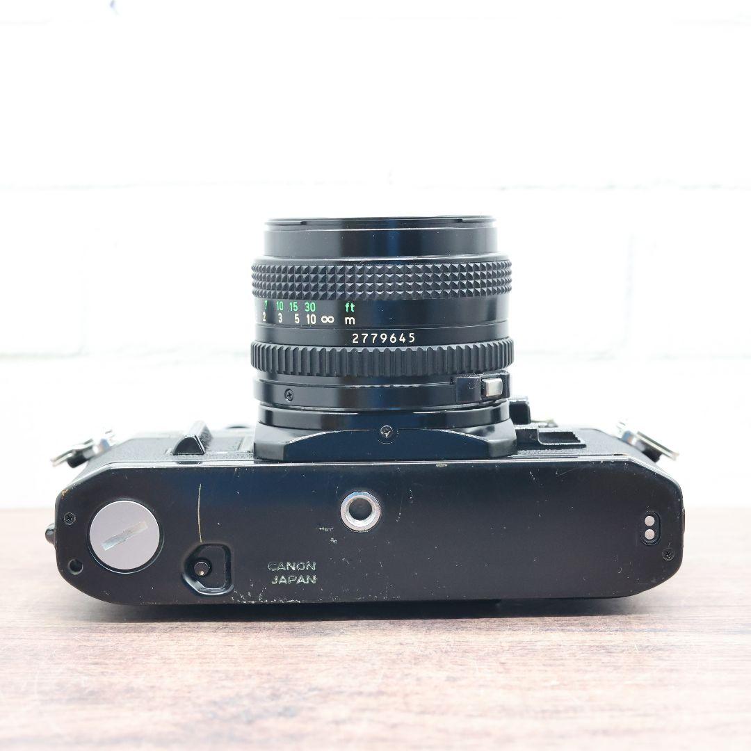 【完動品】Canon AE-1 black / New FD 50mm F1.8