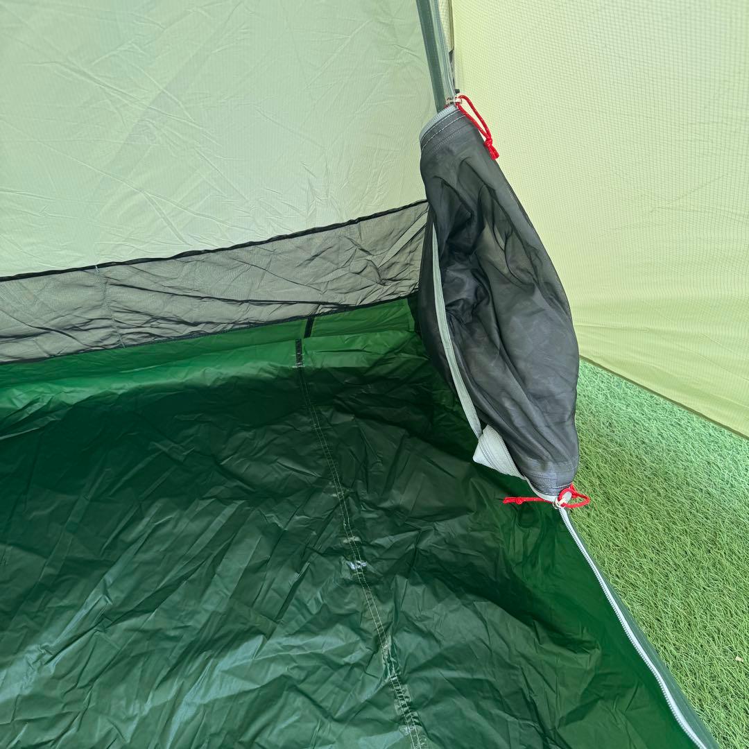 廃盤品　テンマクデザイン グランドハット2 DACポール　グリーン