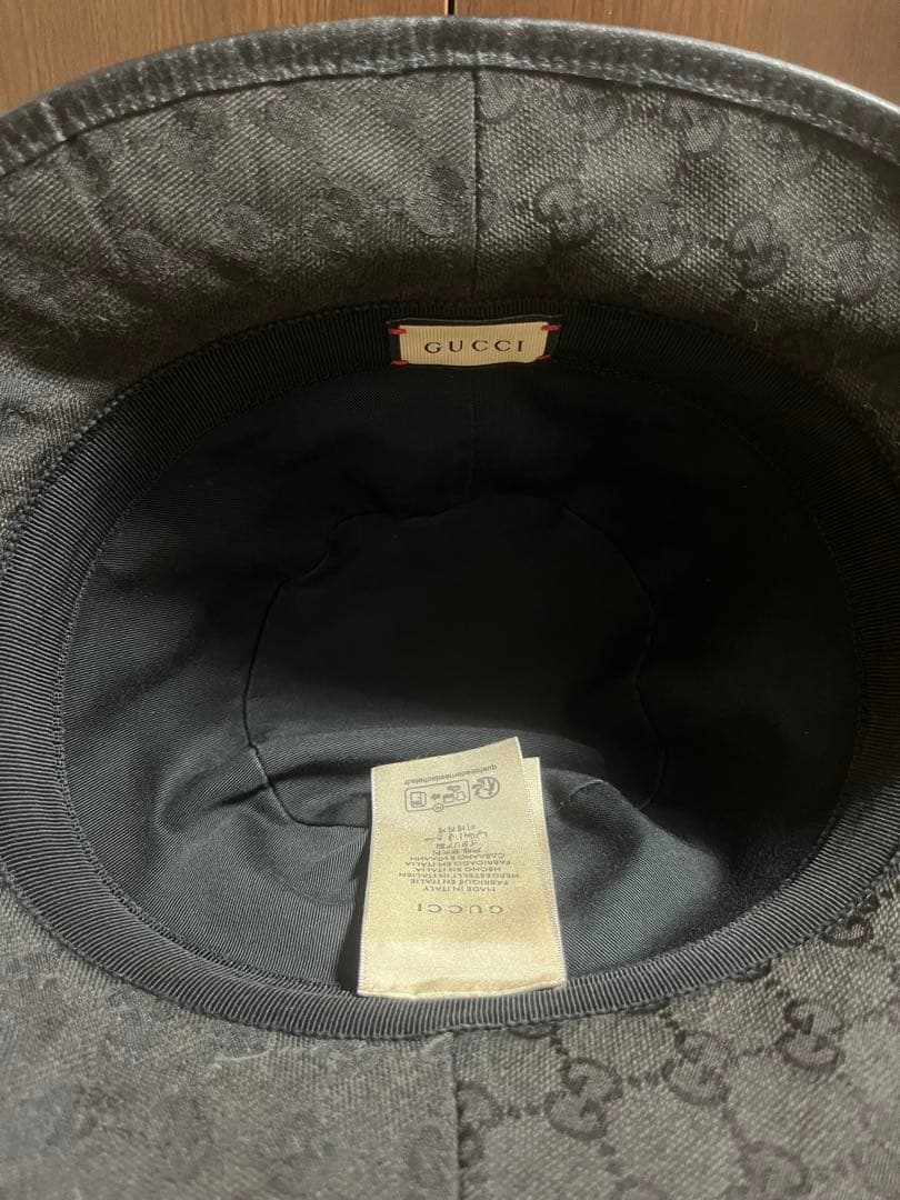 GUCCI GGパターン バケットハット XL